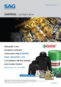 Akce CASTROL 10 2022